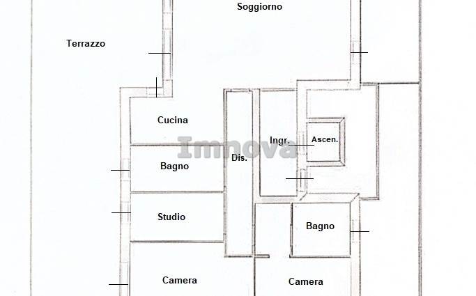 Attico terzo piano